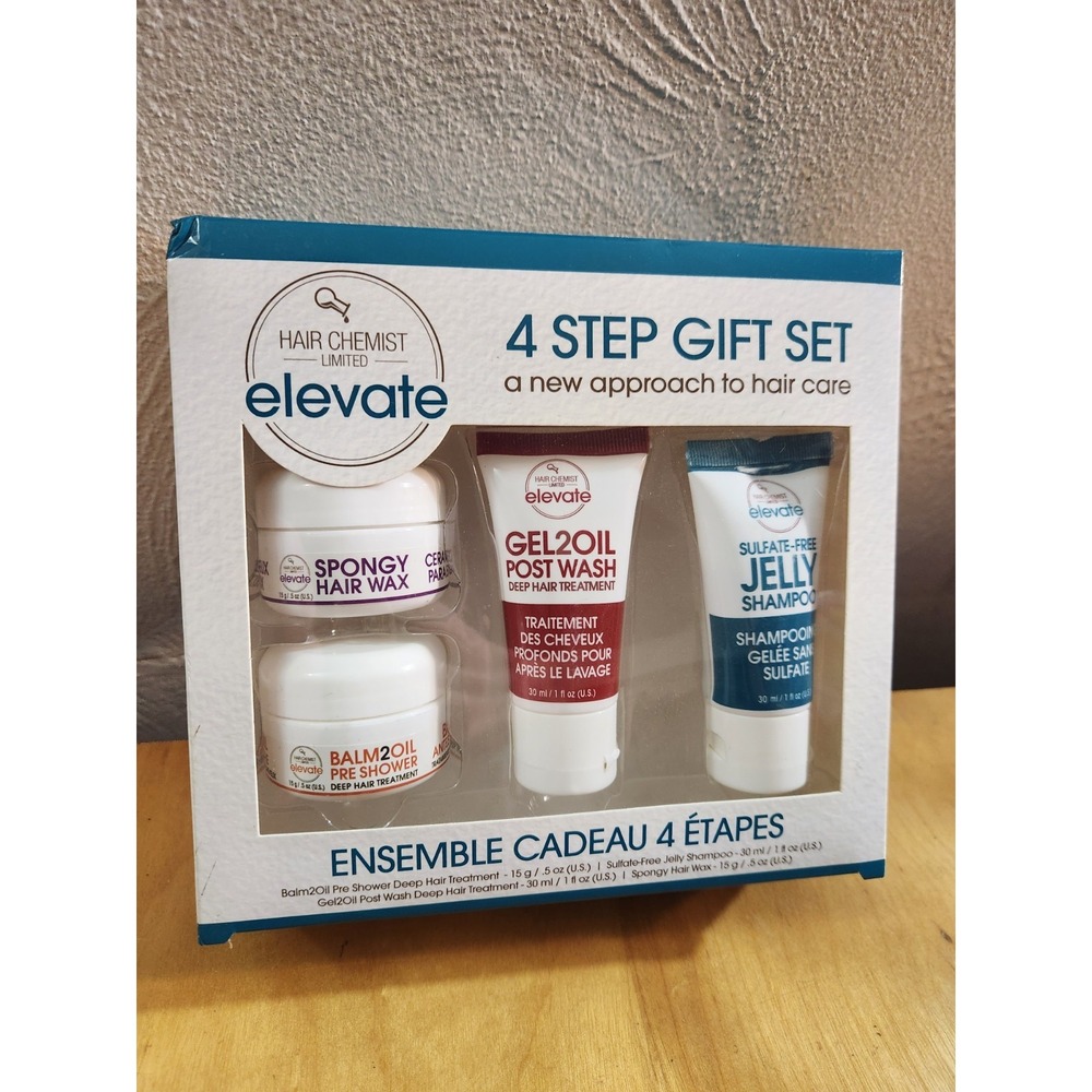 Hair Chemist Limited Elevate‎ 4 Step Gift Set NEW